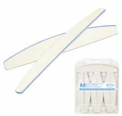 Berkeley Half Moon White Nail File - 50 Files - 100/100 Grit