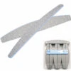 Berkeley Half Moon Zebra Nail File - 50 Files - 100/100 Grit -Best Manicure Store NF531 ZE BB Z 600 67599 60122 65293 05841 43299 18661.1638296088