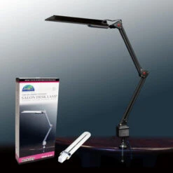 Energy Efficent Salon Desk Lamp With Bulb 13W Black