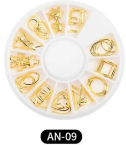 NDi Beauty Nail Art Mixed Jewelry AN-09