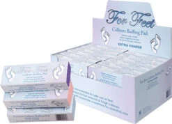For Feet Extra Coarse Calluses Buffing Pad - 24 Pads