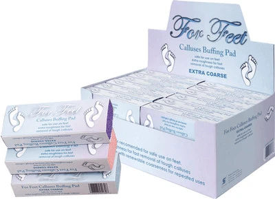 For Feet Extra Coarse Calluses Buffing Pad - 24 Pads 3 For Feet Extra Coarse Calluses Buffing Pad - 24 Pads