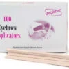 Depileve Eyebrow Applicators - 100 Ct -Best Manicure Store depieyebrow 37221 73671 91125 25874 70238 37145.1655272237
