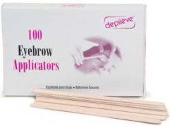Depileve Eyebrow Applicators - 100 Ct