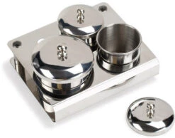 DL Pro Manicure Liquid & Powder Jar Set - 3 Pc