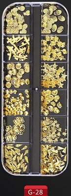 NDi Beauty Nail Art Mixed Jewelry G1028