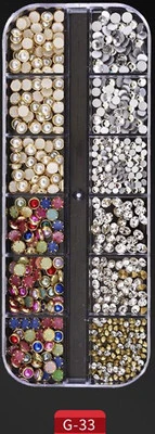 NDi Beauty Nail Art Mixed Jewelry G1033