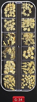 NDi Beauty Nail Art Mixed Jewelry G1034