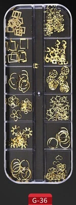 NDi Beauty Nail Art Mixed Jewelry G1036