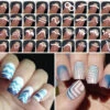 NDI Beauty Nail Art French Tips Manicure Stickers - 24 Sheets / 24 Style Guide -Best Manicure Store jvl24 600 55740 18981 22702.1638563255