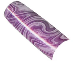 Lamour Marble Nail Tips -Lavender Purple 110 Tips
