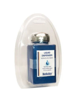 Berkeley Liquid Pump - Non-Clog Pump - UltraBrite Glass Series - 6oz /BLUE