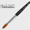 Valentino Pure Kolinsky Black Wood Handle #18 -Best Manicure Store nb325a1 18 600 86424 05405 43220.1640210168