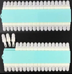 36-Detachable Tip Rectangular Polish DisplayNatural